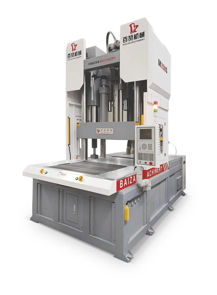 Low Worktable Skateboard Vertical Injection Molding Machine